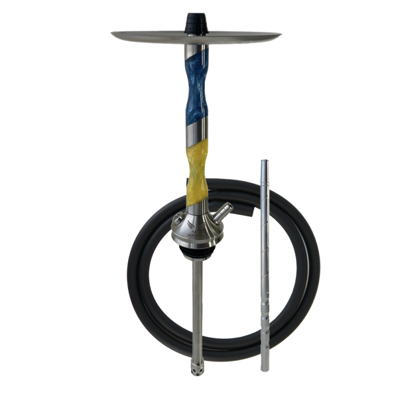 Кальян Sky Hookah Vertigo Patriot (Жёлто-Синий, базовый комплект)
