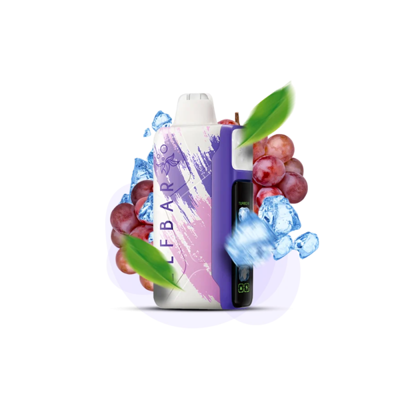 Elf Bar Ice King 30000 Grape Ice (Виноград Лёд) Одноразовый POD