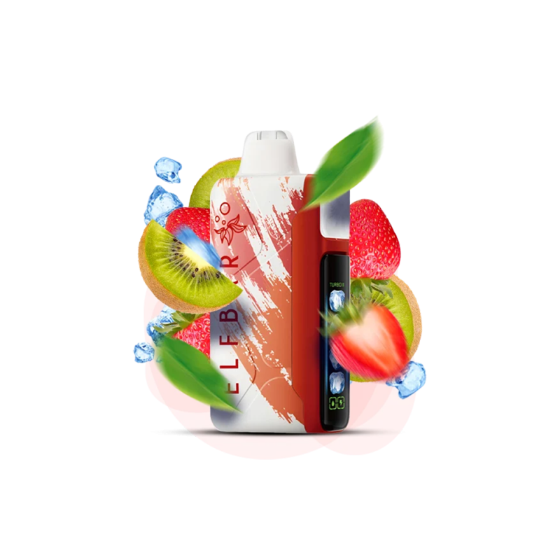 Elf Bar Ice King 30000 Strawberry Kiwi Ice (Клубника Киви Лёд) Одноразовый POD