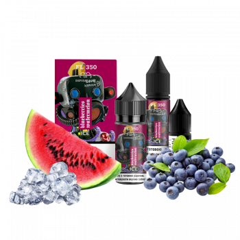 Набор для самозамеса Flavorlab FL350 Ice Blueberry watermelon (Черника Арбуз Лёд, 50 мг, 30 мл)