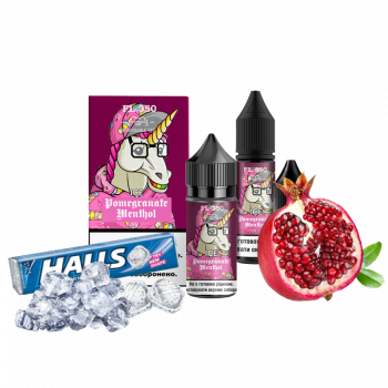 Набор для самозамеса Flavorlab FL350 Ice Pomegranate menthol (Гранат ментол лёд, 50 мг, 30 мл)