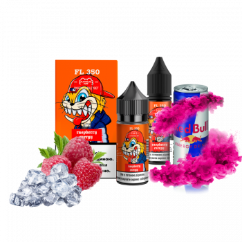 Набор для самозамеса Flavorlab FL350 Ice Raspberry energy (Малиновый энергетик лёд, 50 мг, 30 мл)