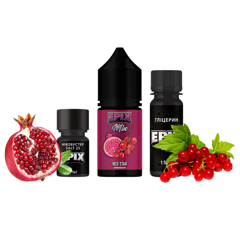 Набор для самозамеса Epix Red Star (Ред Стар, 25 мг 30 мл)