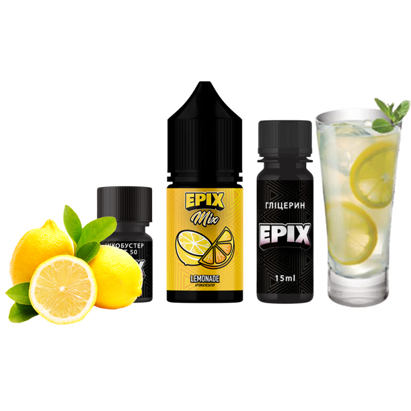 Набор для самозамеса Epix Lemonade (Лимонад, 50 мг 30 мл)
