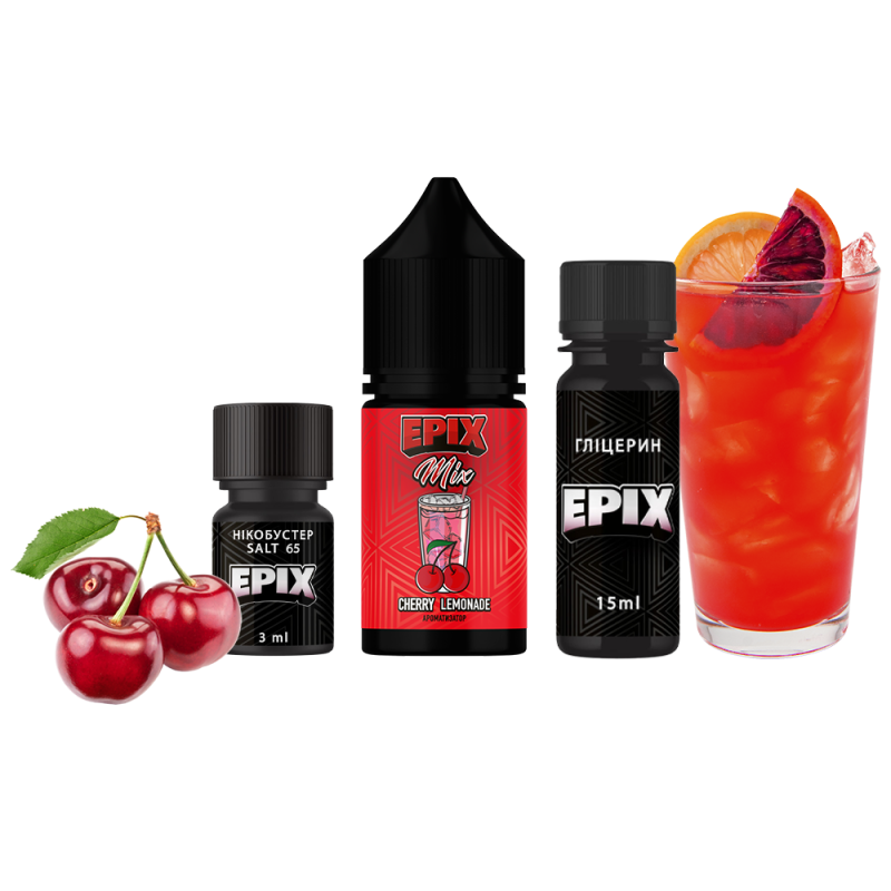 Набор для самозамеса Epix Cherry Lemonade (Вишня Лимонад, 65 мг 30 мл)