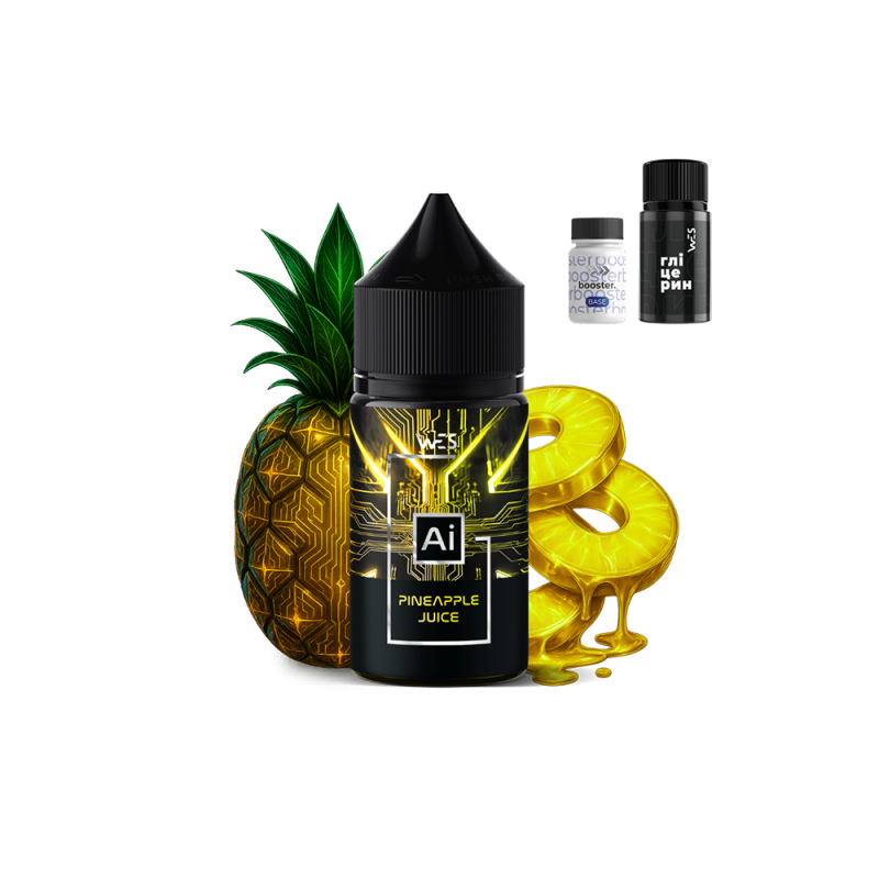 Набор для самозамеса WES Ai Pineapple Juice (Ананасовый Сок, 50 мг, 30 мл)
