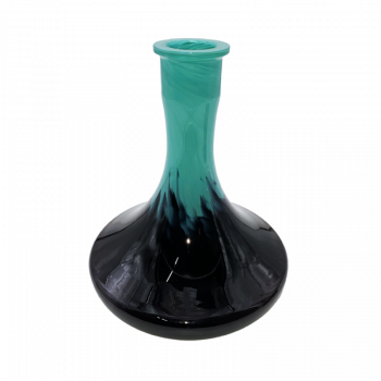 Колба для кальяна Craft Black Turquoise (Черно-Бирюзовая)