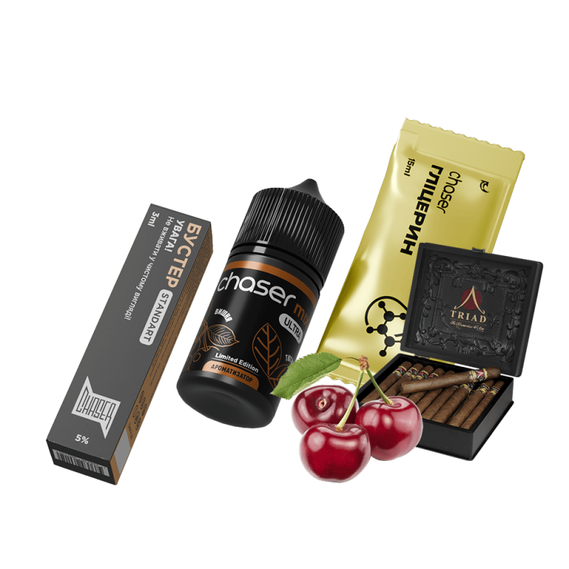 Набор для самозамеса Chaser Mix Cherry Tobacco Ultra (Вишня Табак, 50 мг, 30 мл)
