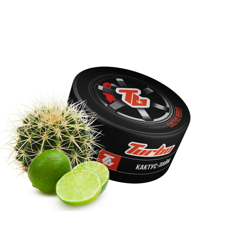 Табак Turbo Cactus Boost (Кактус Лайм, 100 г)
