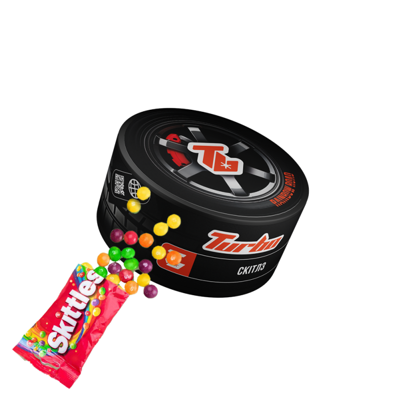 Табак Turbo Rainbow Road (Скитлз, 100 г)