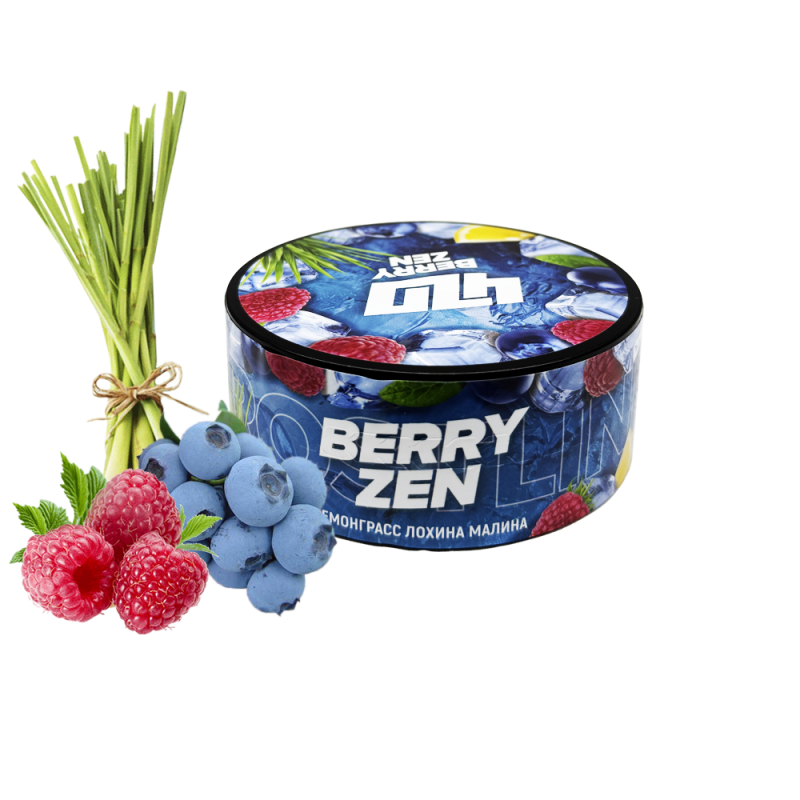 Табак 420 Frost Line Berry zen (Лемонграсс Голубика Малина, 100 г)