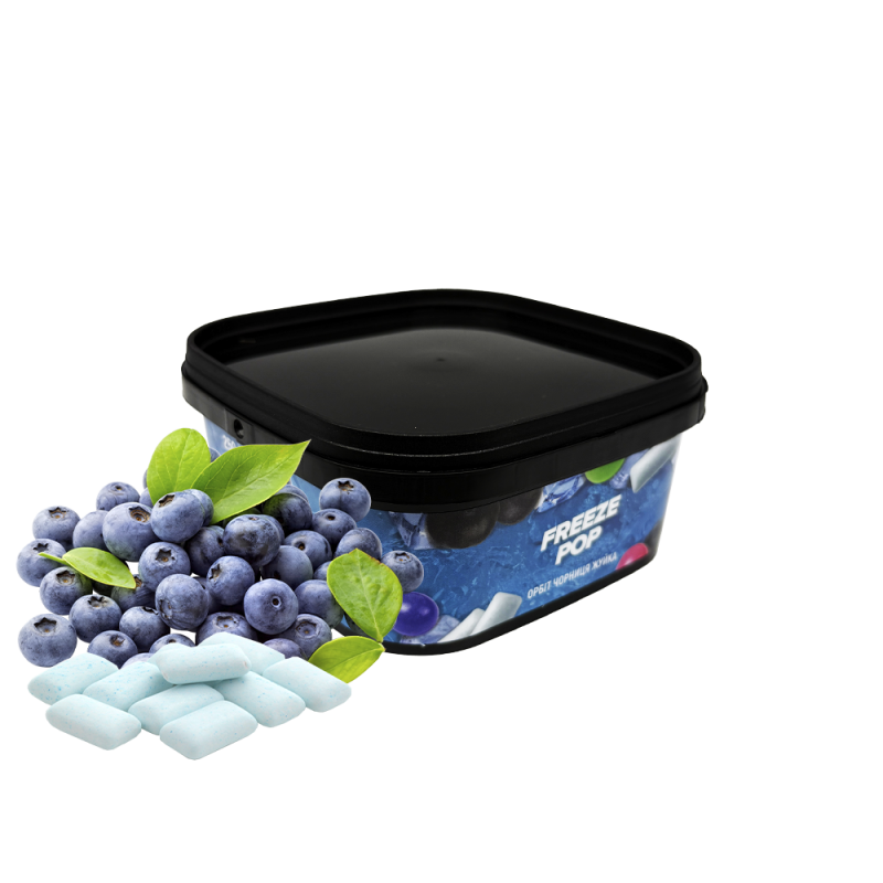 Табак 420 Frost Line Freeze pop (Орбит Черника Жвачка, 250 г)