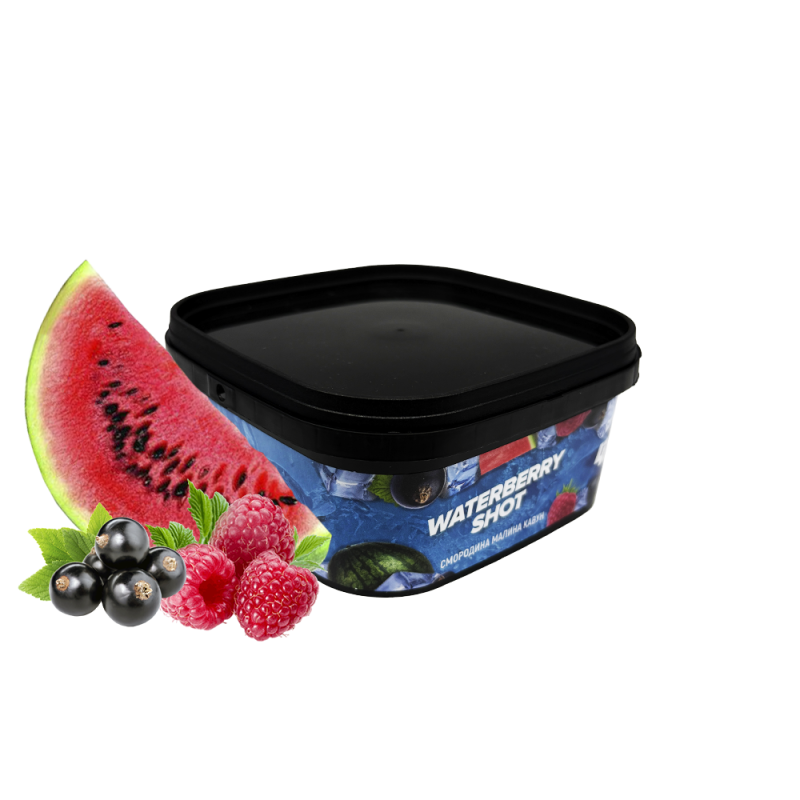 Табак 420 Frost Line Waterberry shot (Смородина Малина Арбуз, 250 г)