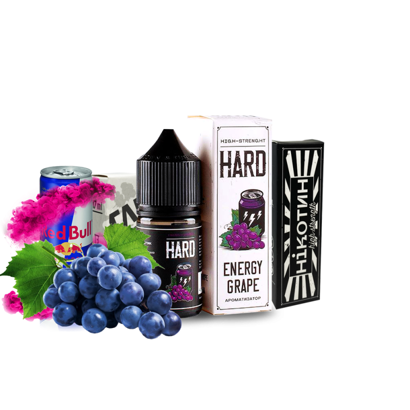 Набор для самозамеса Hype Hard Energy Grape (Энергетик Виноград, 70 мг, 30 мл)