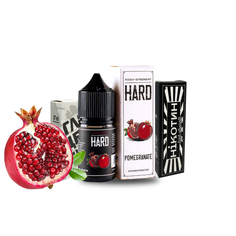 Набор для самозамеса Hype Hard Pomegranate (Гранат, 70 мг, 30 мл)