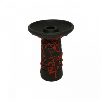 Глиняная чаша Gusto Bowls Alien Red (красная поливка)