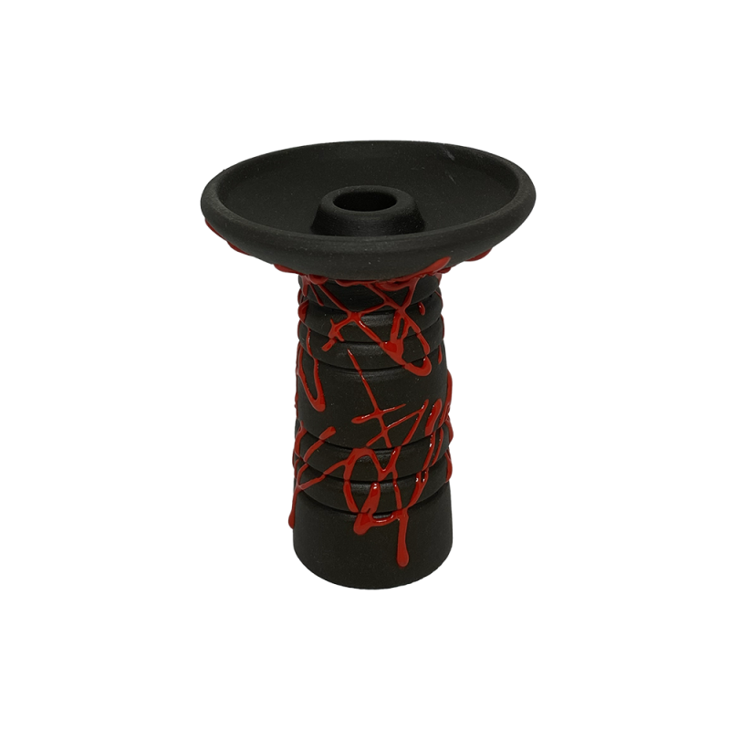 Глиняная чаша Gusto Bowls Alien Red (красная поливка)