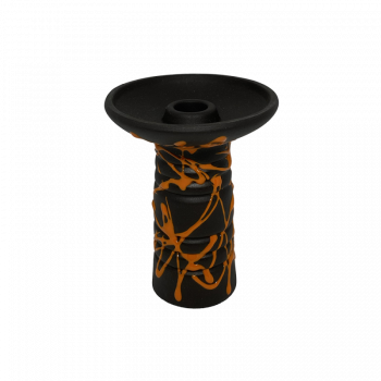 Глиняная чаша Gusto Bowls Alien Orange (оранжевая поливка)