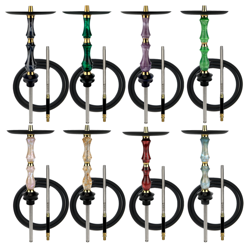 Кальян Sunpipe Odin Epoxy Royal Loki (зелёный, базовый комплект)