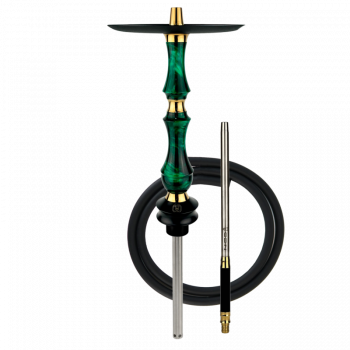 Кальян Sunpipe Odin Epoxy Royal Loki (зелёный, базовый комплект)