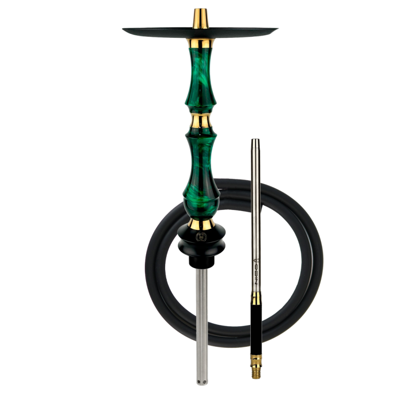 Кальян Sunpipe Odin Epoxy Royal Loki (зелёный, базовый комплект)