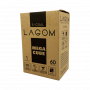 Ореховый уголь для кальяна Lagom (1 кг, 60 шт, р25x30)