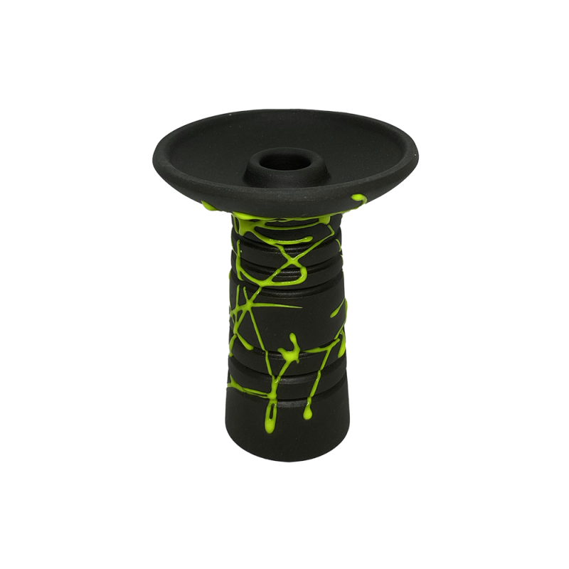 Глиняная чаша Gusto Bowls Alien Green (зелёная поливка)