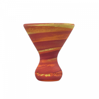 Глиняная чаша Trumpet Bell Жёлто-розовая