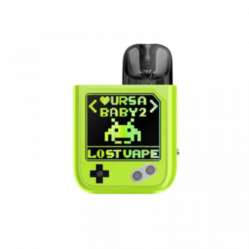 Lost Vape Ursa Baby 2 900 Joy Green x Pixel Role (Зелёный, с картриджем) Многоразовый POD