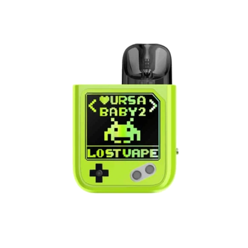 Lost Vape Ursa Baby 2 900 Joy Green x Pixel Role (Зелёный, с картриджем) Многоразовый POD