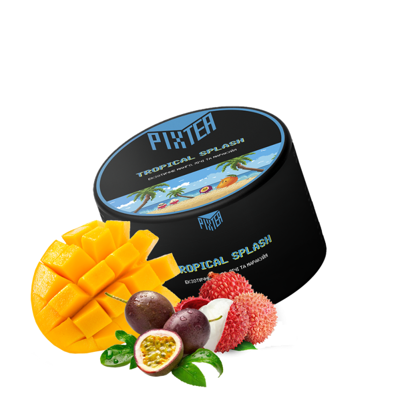 Кальянная чайная смесь Pixtea Tropical Splash (Тропикал Сплэш, 250 г)