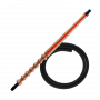Мундштук для кальяна из дерева Karma Hookah Line Orange + шланг Soft Touch (Оранжевый)