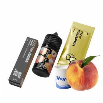 Набор для самозамеса Chaser Lux Peach Yogurt (Персик Йогурт, 65 мг, 30 мл)