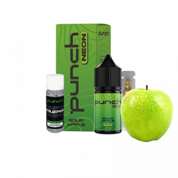Набор для самозамеса Punch Neon Sour Apple (Кислое Яблоко, 65 мг, 30 мл)