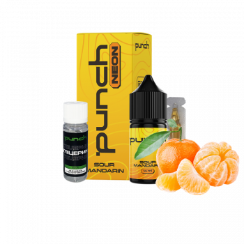 Набор для самозамеса Punch Neon Sour Mandarin (Кислый Мандарин, 65 мг, 30 мл)