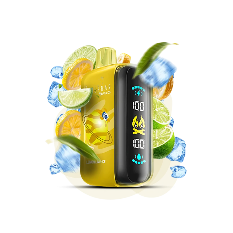 Elf Bar Raya D3 25000 Lemon Lime Ice (Лимон Лайм Лёд) Одноразовый POD