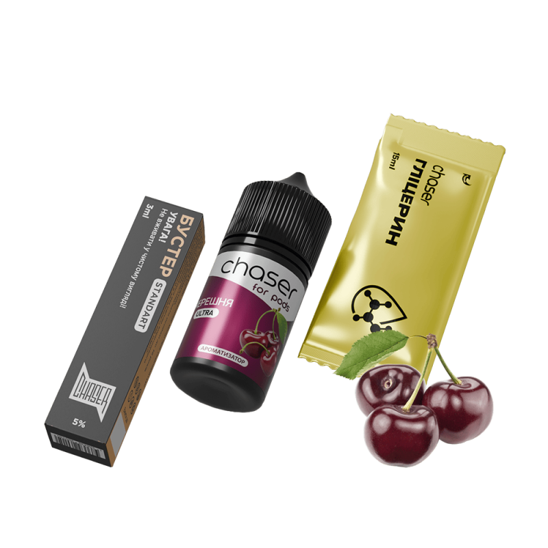 Набор для самозамеса Chaser Черешня Ultra (50 мг, 30 мл)