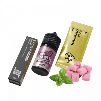Набор для самозамеса Chaser My Mint Bubble mint (Жвачка Мята, 65 мг, 30 мл)