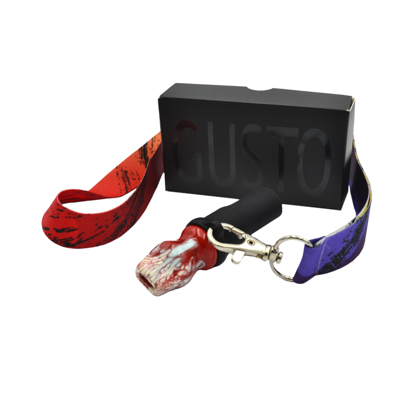 Персональный мундштук из керамики Gusto Red (Красный)