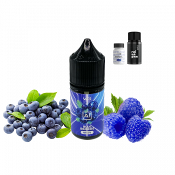 Набор для самозамеса WES Ai NEON Blue Berries (Синие Ягоды, 50 мг, 30 мл)