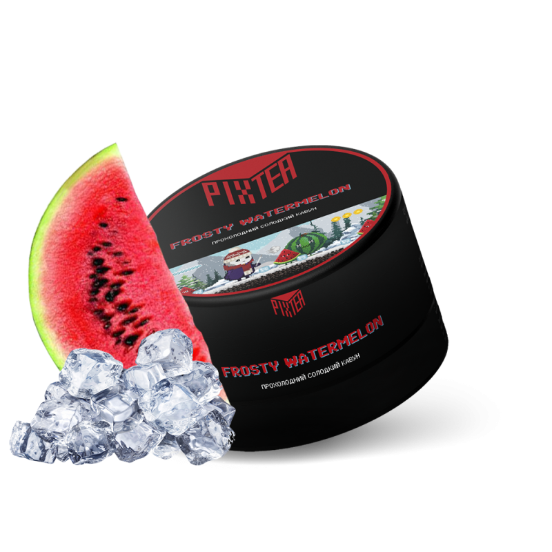 Кальянная чайная смесь Pixtea Frosty watermelon (Арбуз Лёд, 250 г)