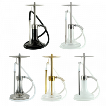 Кальян Oduman Infinity Clear Glass Gold Body (Золотистый, полный комплект)