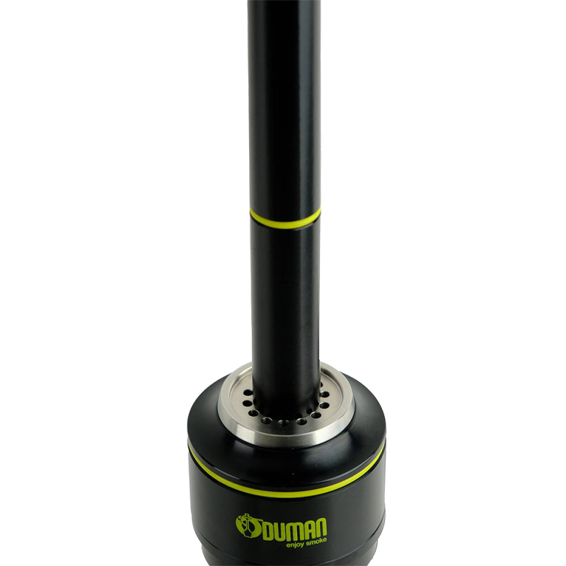 Кальян Oduman Nova Black Glass Black Body (Чёрный, полный комплект)