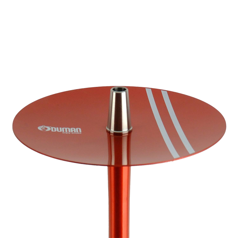 Кальян Oduman Nova Clear Glass Red Body (Красный, полный комплект)