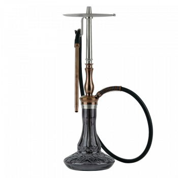 Кальян Oduman Sahra Black Glass Bronze Body (Бронзовый, полный комплект)