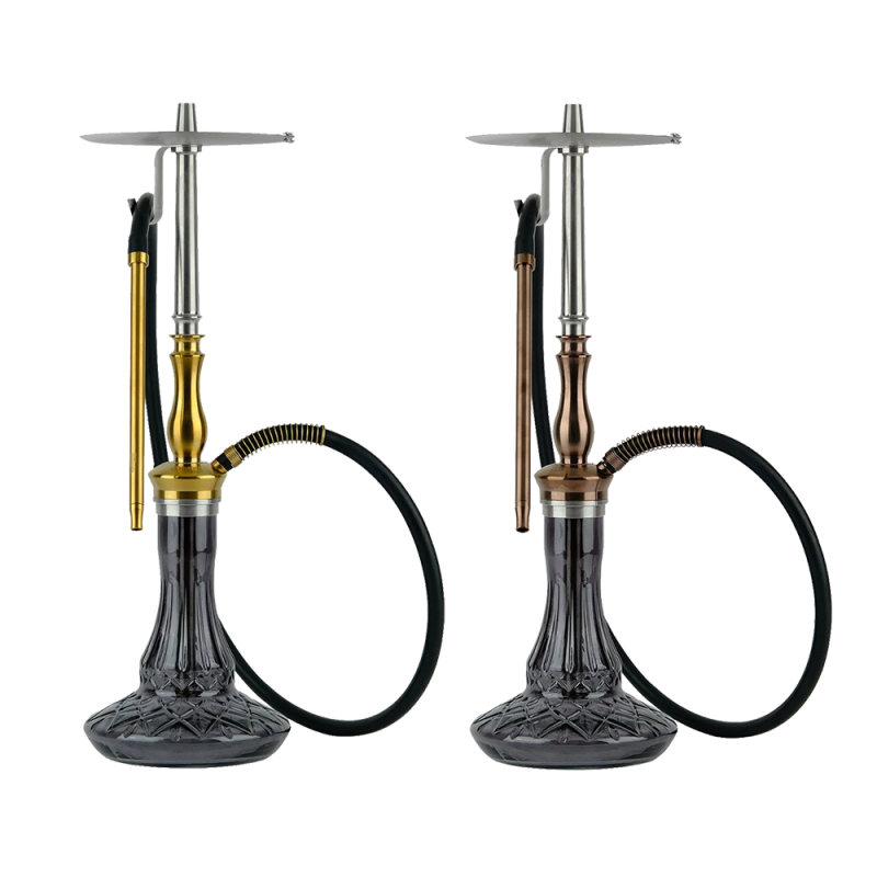 Кальян Oduman Sahra Black Glass Bronze Body (Бронзовый, полный комплект)