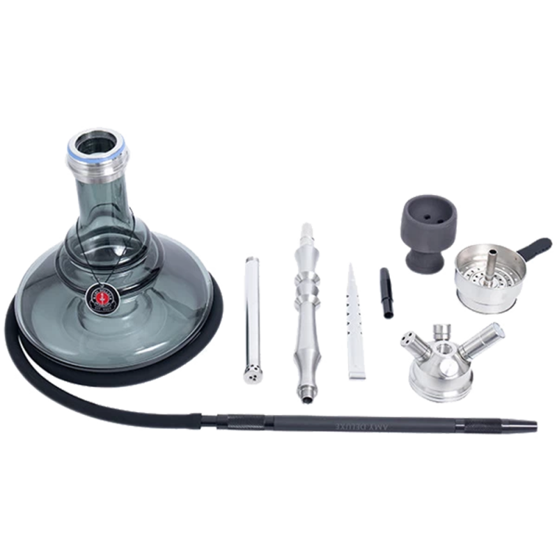 Кальян Amy SS 07 Basiс Black (чёрный, полный комплект)