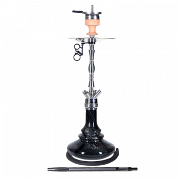 Кальян Amy SS 08 Basiс Black (чёрный, полный комплект)