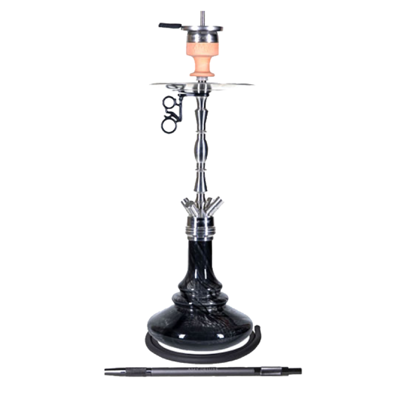 Кальян Amy SS 08 Basiс Black (чёрный, полный комплект)