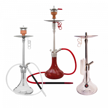 Кальян Amy SS 05 Black (чёрный, полный комплект)